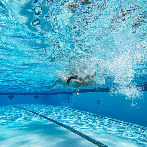 public swimming pool