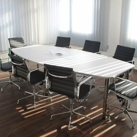 empty board room