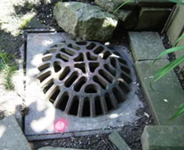 Example of a catch basin